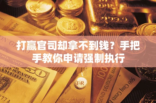 北京打赢官司却拿不到钱？手把手教你申请强制执行