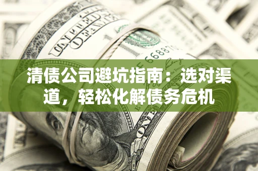北京清债公司避坑指南：选对渠道，轻松化解债务危机