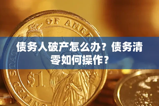 北京债务人破产怎么办？债务清零如何操作？