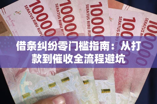 北京借条纠纷零门槛指南：从打款到催收全流程避坑