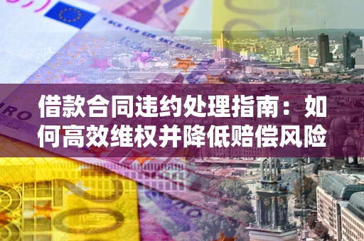 北京借款合同违约处理指南：如何高效维权并降低赔偿风险？