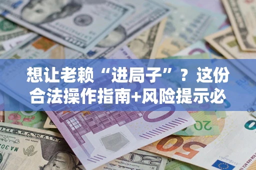 北京想让老赖“进局子”？这份合法操作指南+风险提示必须看！